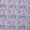 SINGER Packed Purple Blooms & Leaves Cotton Fabric
